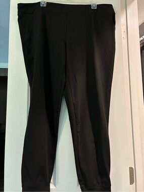 Men's Black Stretch Jogger Pants